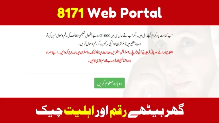 8171 Web Portal: Check Eligibility And Payments